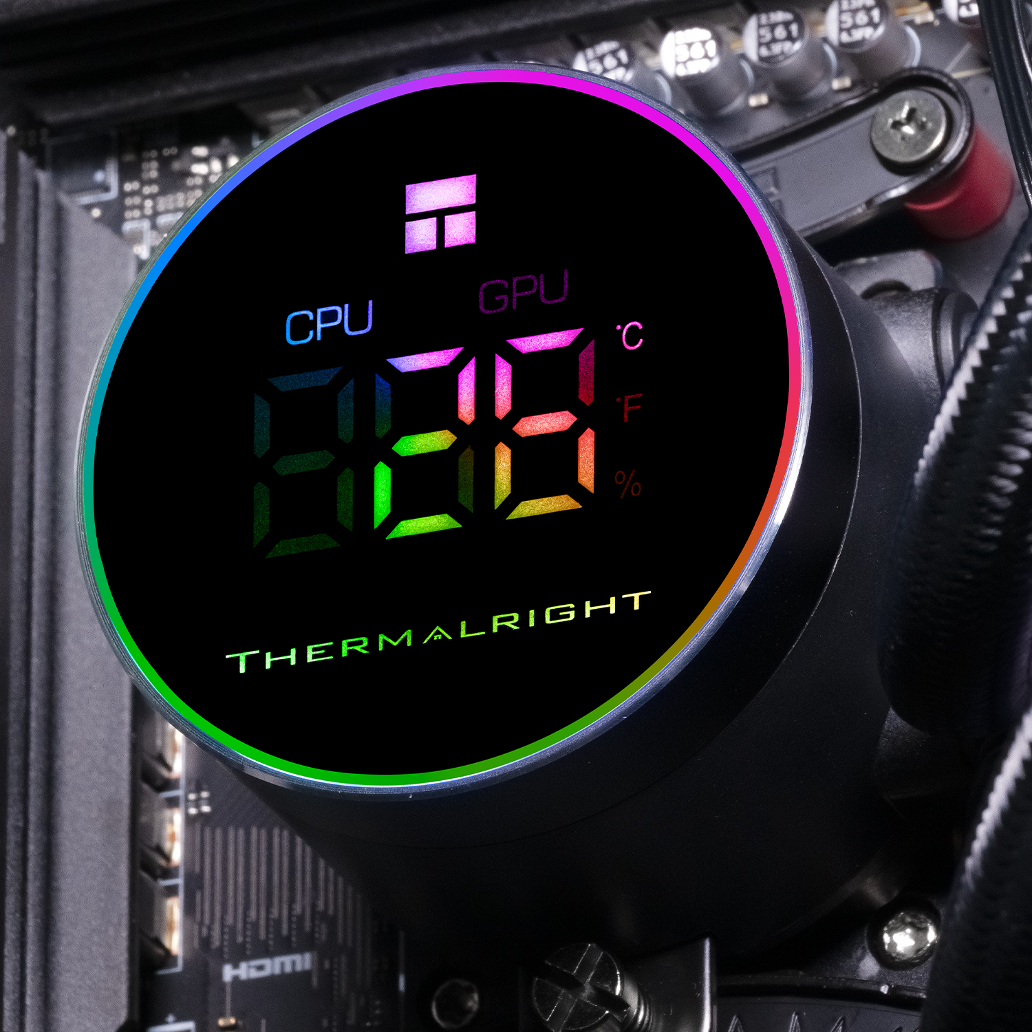 Thermalright Frozen Magic Digital ARGB BLACK V2