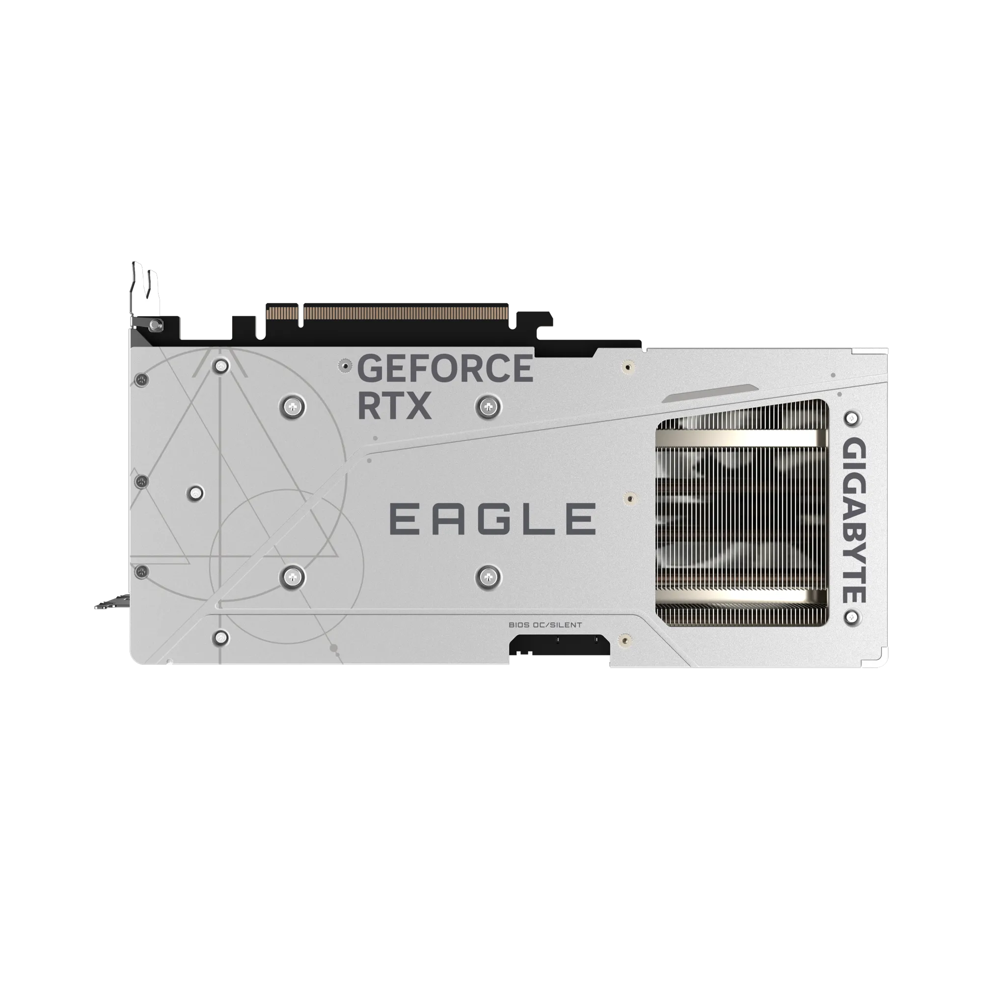 كرت الشاشة جيجابايت جيفورس RTX 4070 TI SUPER EAGLE OC ICE 