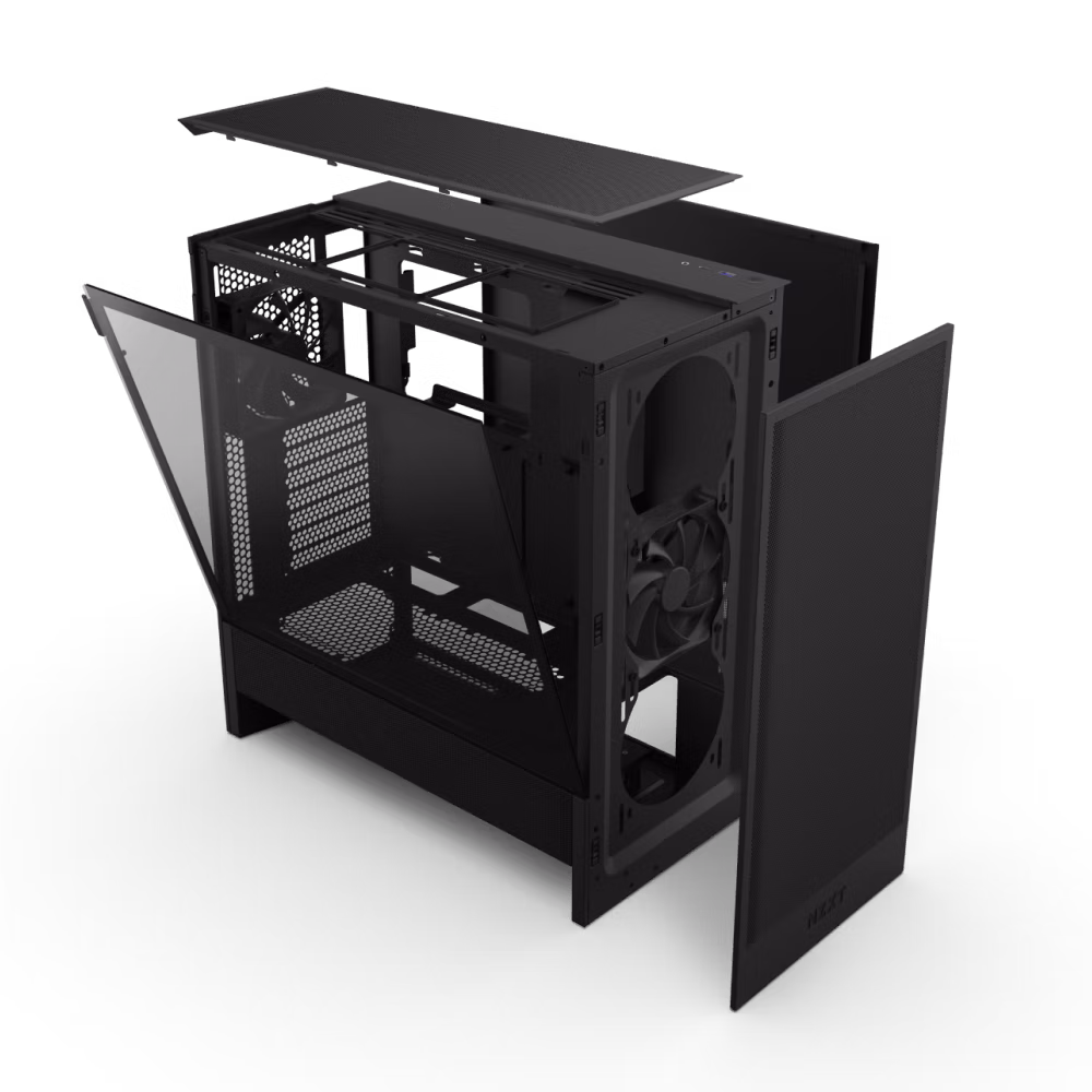 NZXT H5 Flow 2024 Edition Compact Mid-Tower ATX Airflow Case 