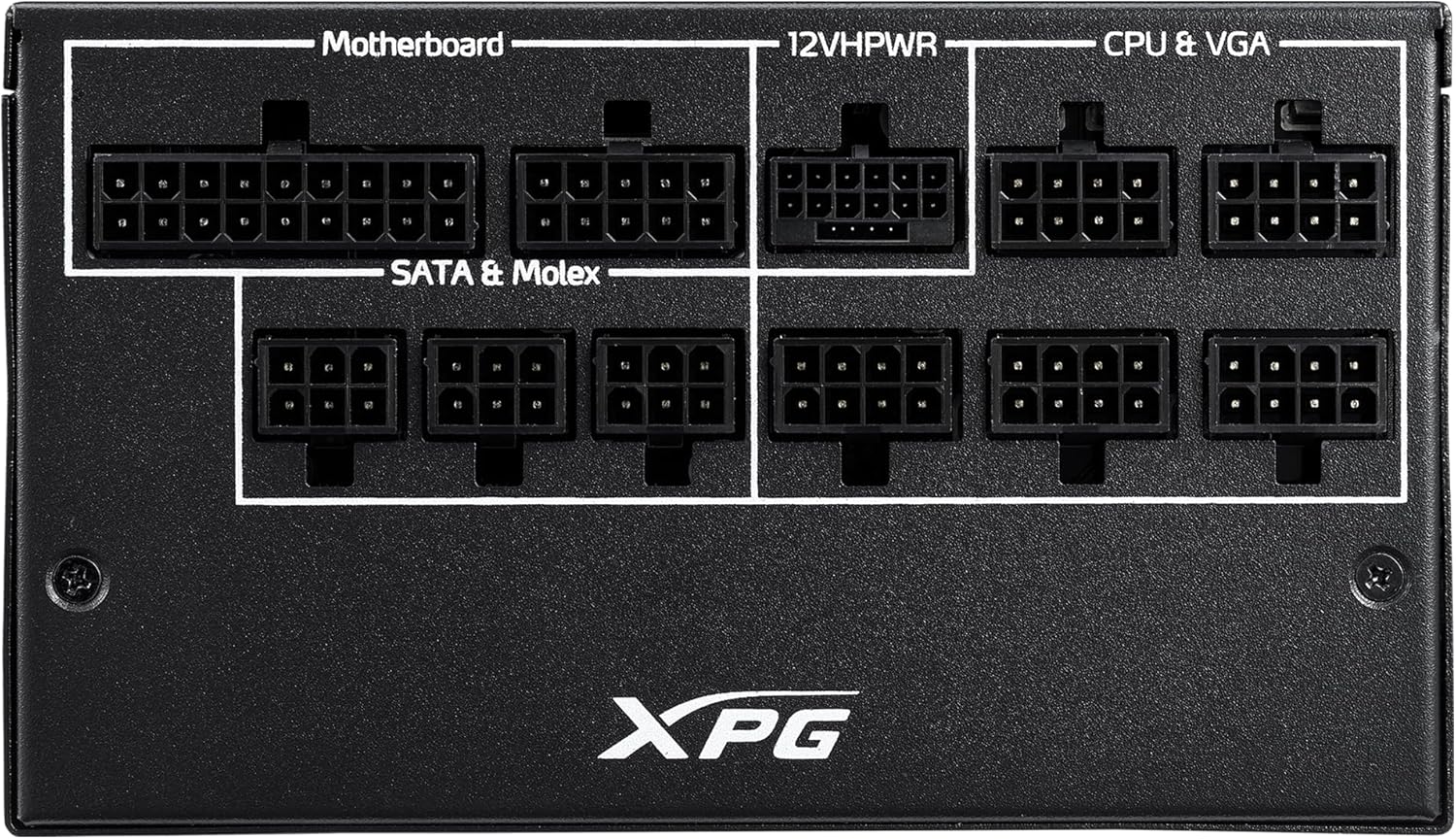 مزود طاقة XPG Core Reactor II بقدرة 1000 واط - معيار 80 Plus Gold - كامل الوحدات