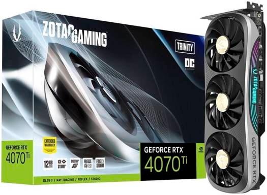 ZOTAC Gaming GeForce RTX 4070 Ti Trinity 12GB