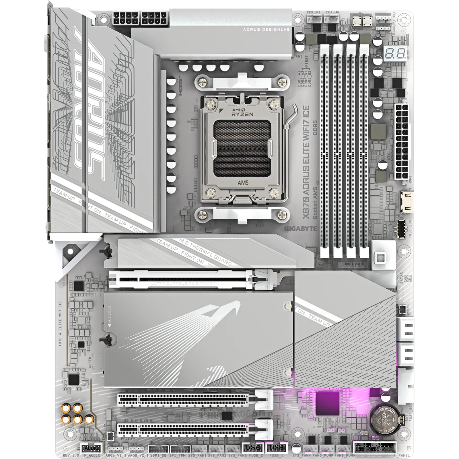 Gigabyte X870 AORUS ELITE WIFI7 ICE 