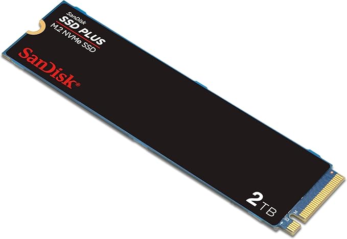 SanDisk Plus PCie 3 NVMe M.2 SSD  