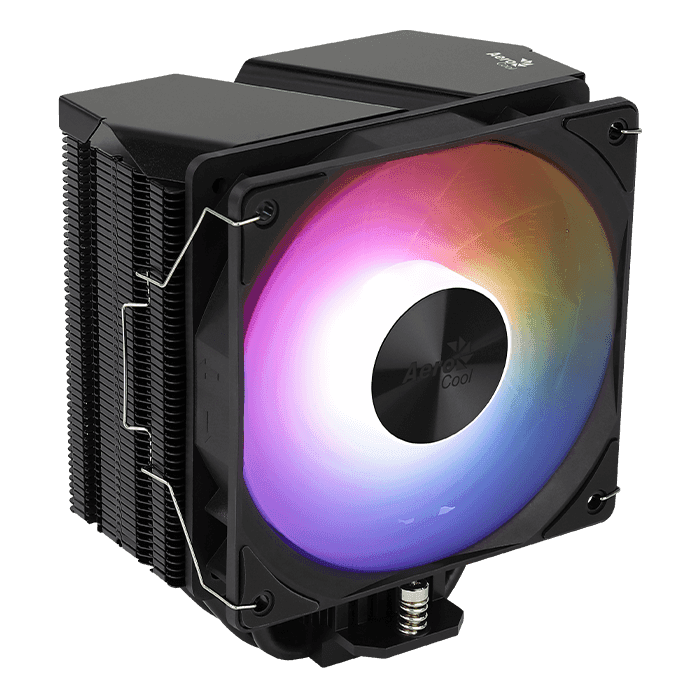AeroCool Rime 4 ARGB CPU Air Cooler - Black - Single 