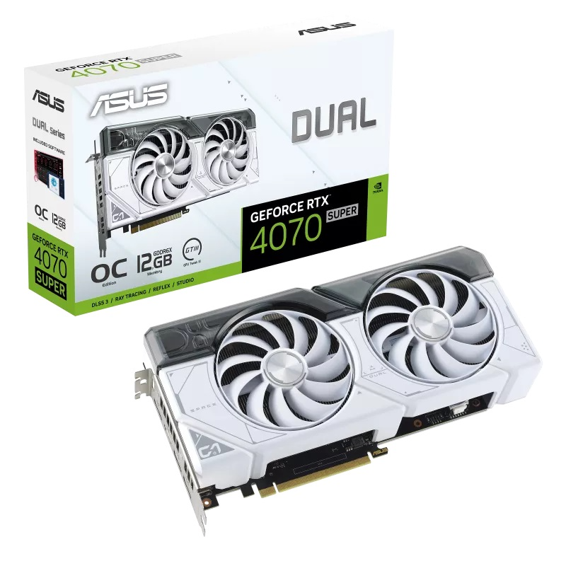 ASUS Dual GeForce RTX 4070 SUPER OC Edition 12GB