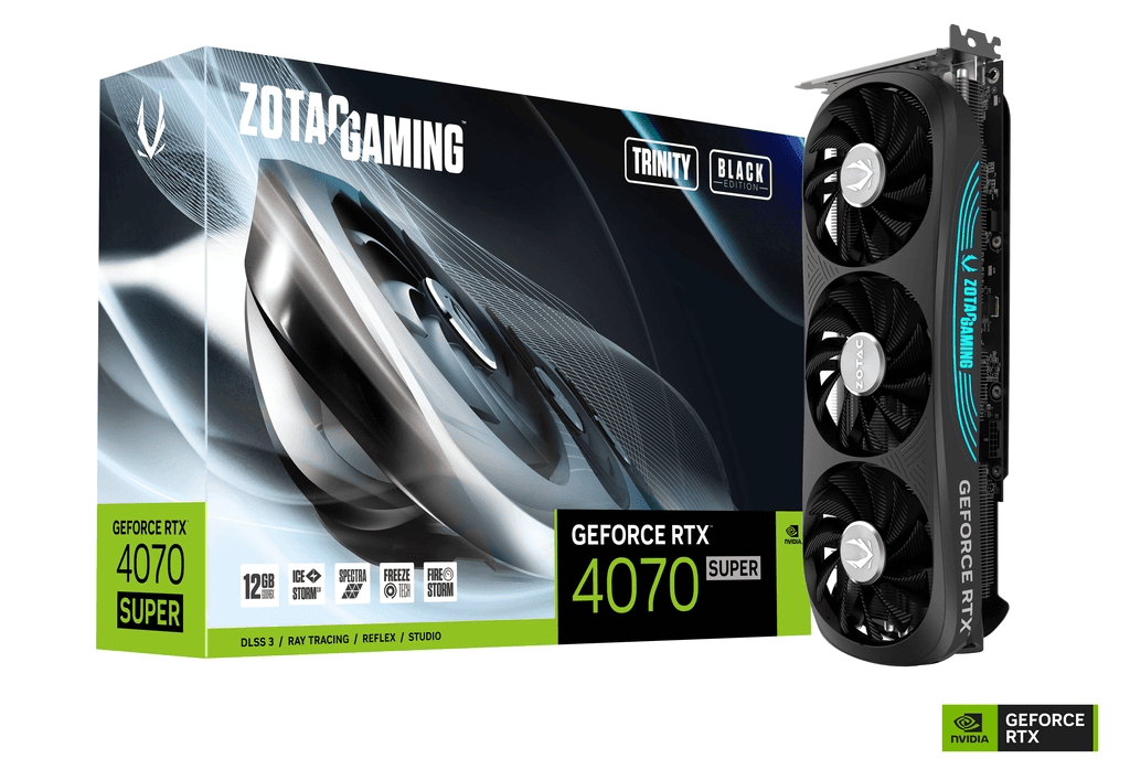 ZOTAC Gaming GeForce RTX 4070 Super Trinity Edition - 12GB