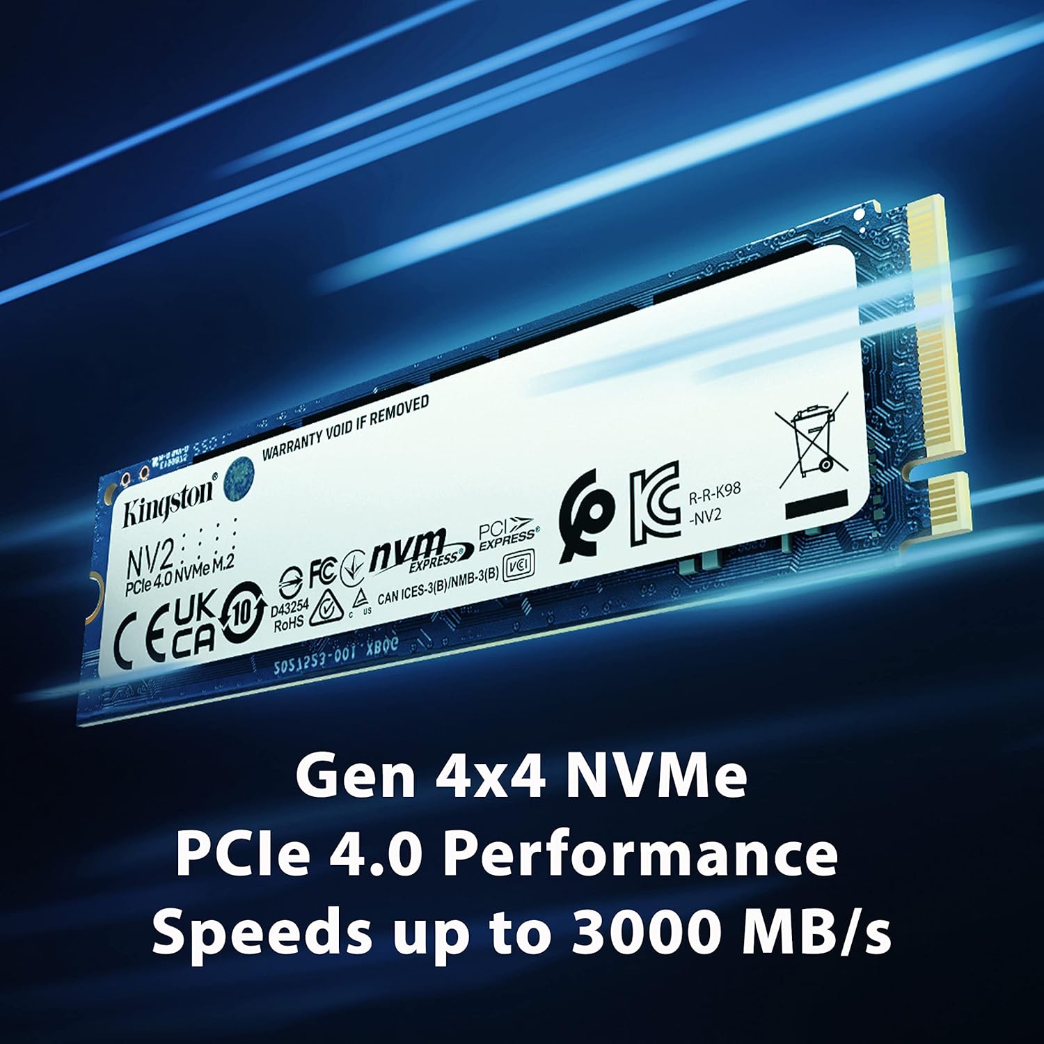 Kingston NV2 M.2 2280 PCIe 4.0 NVMe SSD