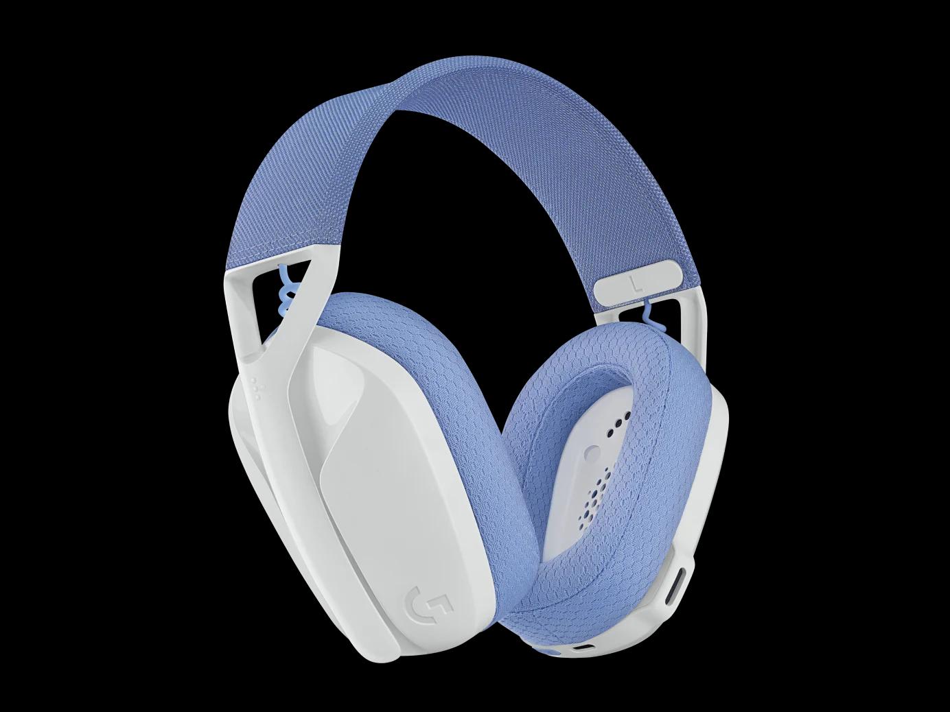 Logitech G435 Lightspeed & Wireless Gaming Headset - White and Lilac