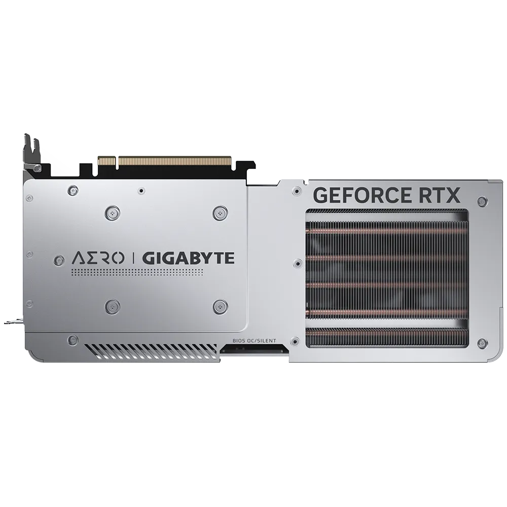 كرت الشاشة - GIGABYTE GeForce RTX 4070 Ti Super AERO OC 16G  3X WINDFORCE Fans