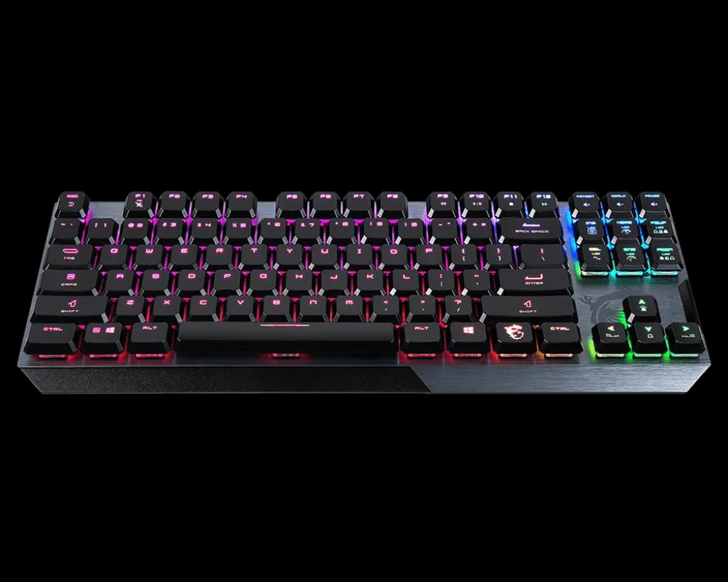 كيبورد ألعاب سلكي MSI VIGOR GK50 Low Profile TKL RGB