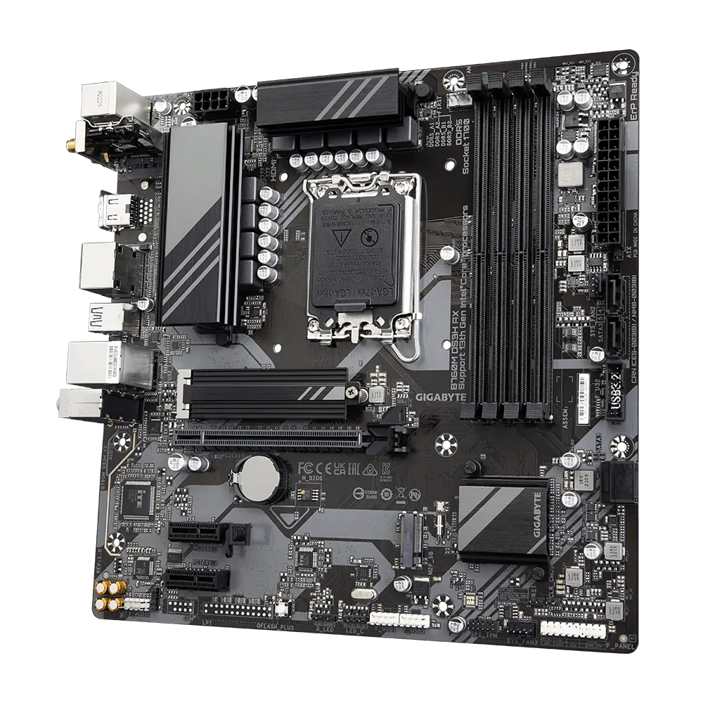 GIGABYTE B760M DS3H AX Intel LGA1700 - DDR5