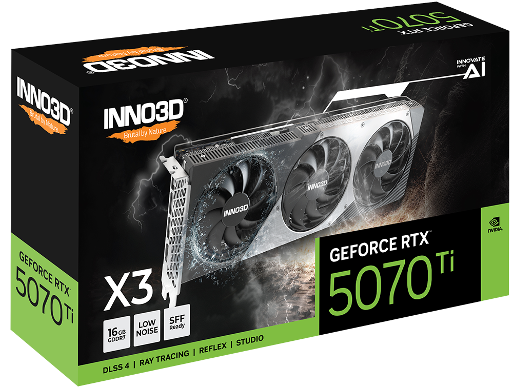 INNO3D GeForce RTX 5070 Ti X3 Graphic Card