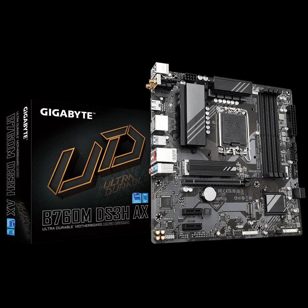GIGABYTE B760M DS3H AX Intel LGA1700 - DDR5