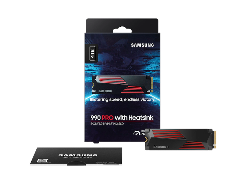Samsung 990 PRO PCIe Gen 4 NVMe M.2 SSD