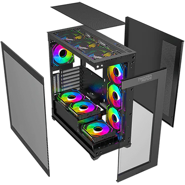 كيس ألعاب Twisted Minds Quantum متوسط الحجم Tempered Glass