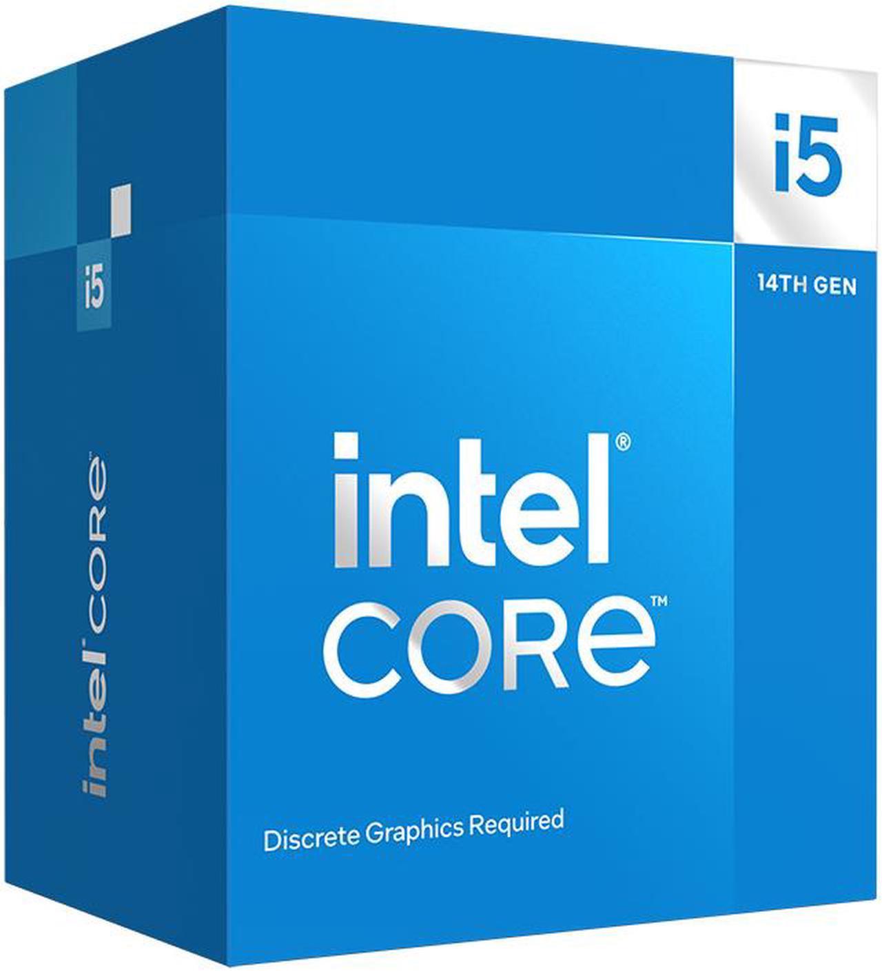 CPU Intel Core™ i5-14400F 2.5 Ghz - 10-Core - 16-Threads 