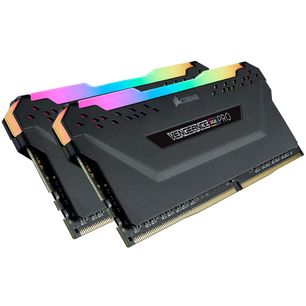 رامات كورسير فينجينس RGB DDR4 بسعة 16 جيجابايت (2×8) بسرعة 3200 ميجاهرتز - CL16 - أسود