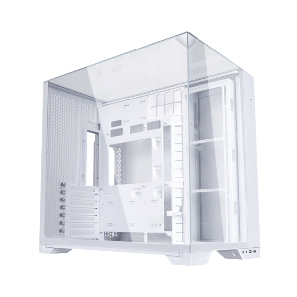 Lian Li O11 Vision Compact White Steel E-ATX Mid-Tower 