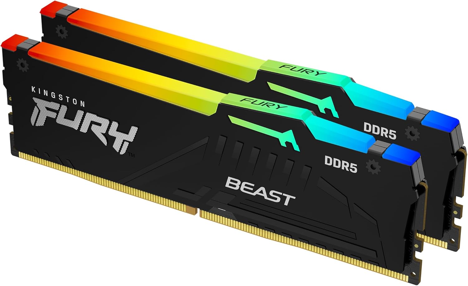 Kingston Fury Beast DDR5 RGB 32GB (2x16GB) 6000Mhz CL36  - Black