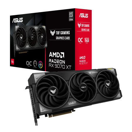 ASUS TUF Gaming Radeon™ RX 9070 XT OC Edition 16GB GDDR6 Graphic Card