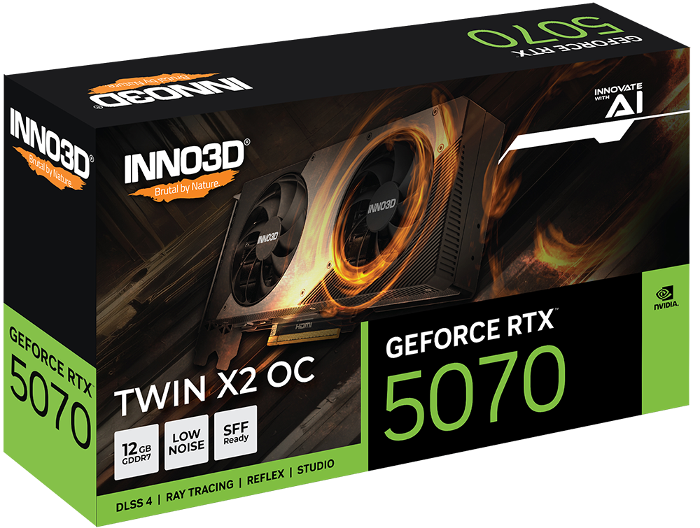 INNO3D GeForce RTX™ 5070 TWIN X2 