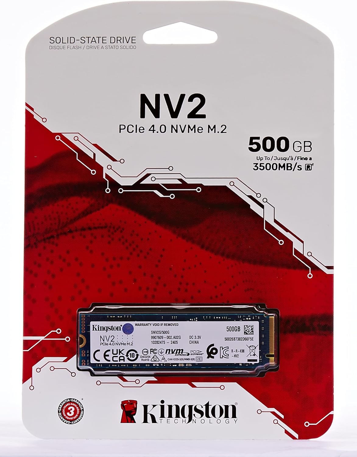 وحدة تخزين SSD M.2 كينغستون NV2 2280 