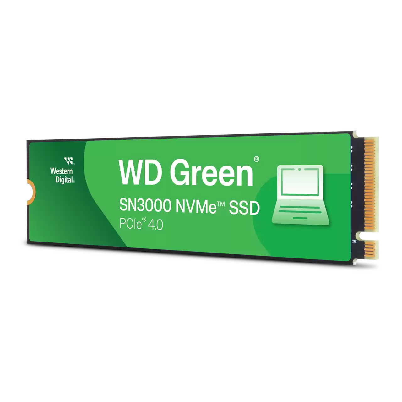 Western Digital Green SN3000 PCie4 NVMe SSD 