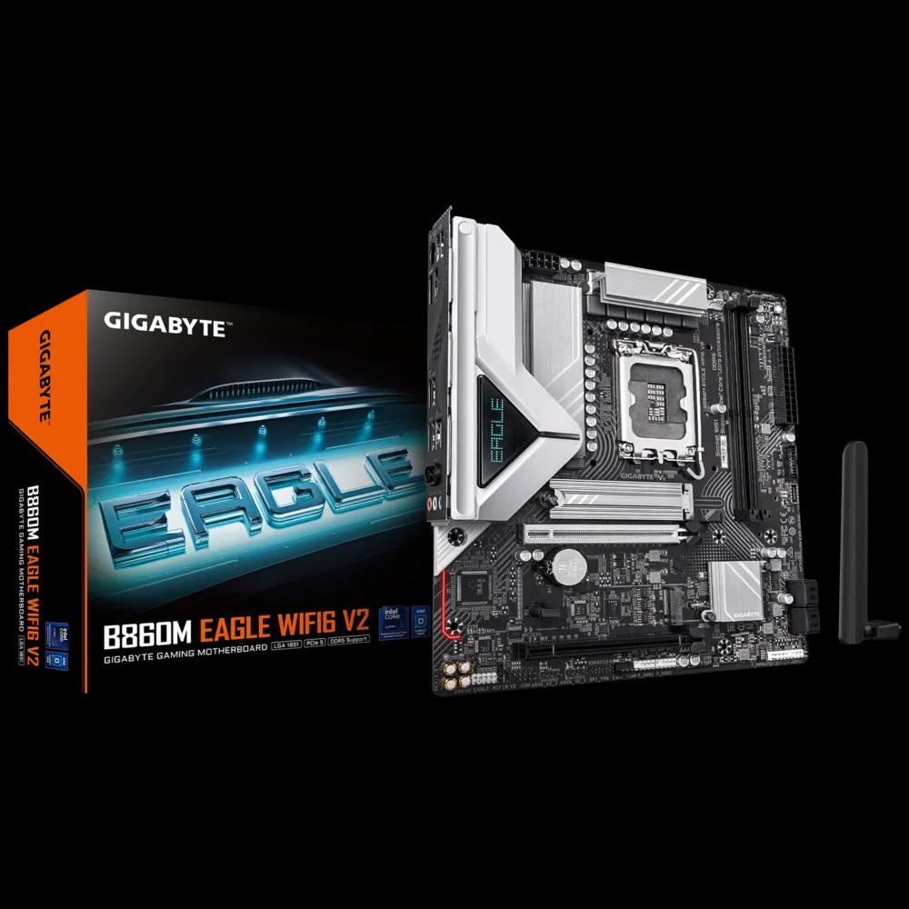 Gigabyte B860M EAGLE WIFI6 V2 Intel LGA1851 - DDR5