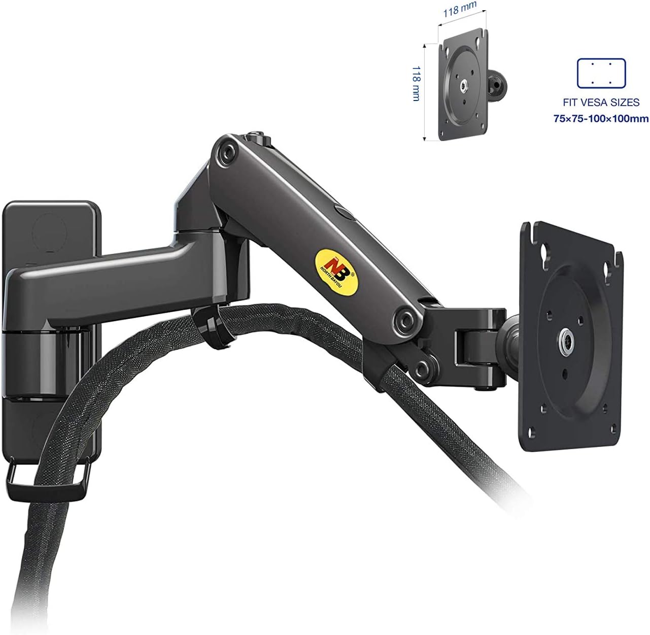 NB North Bayou TV Monitor Desk Stand F150