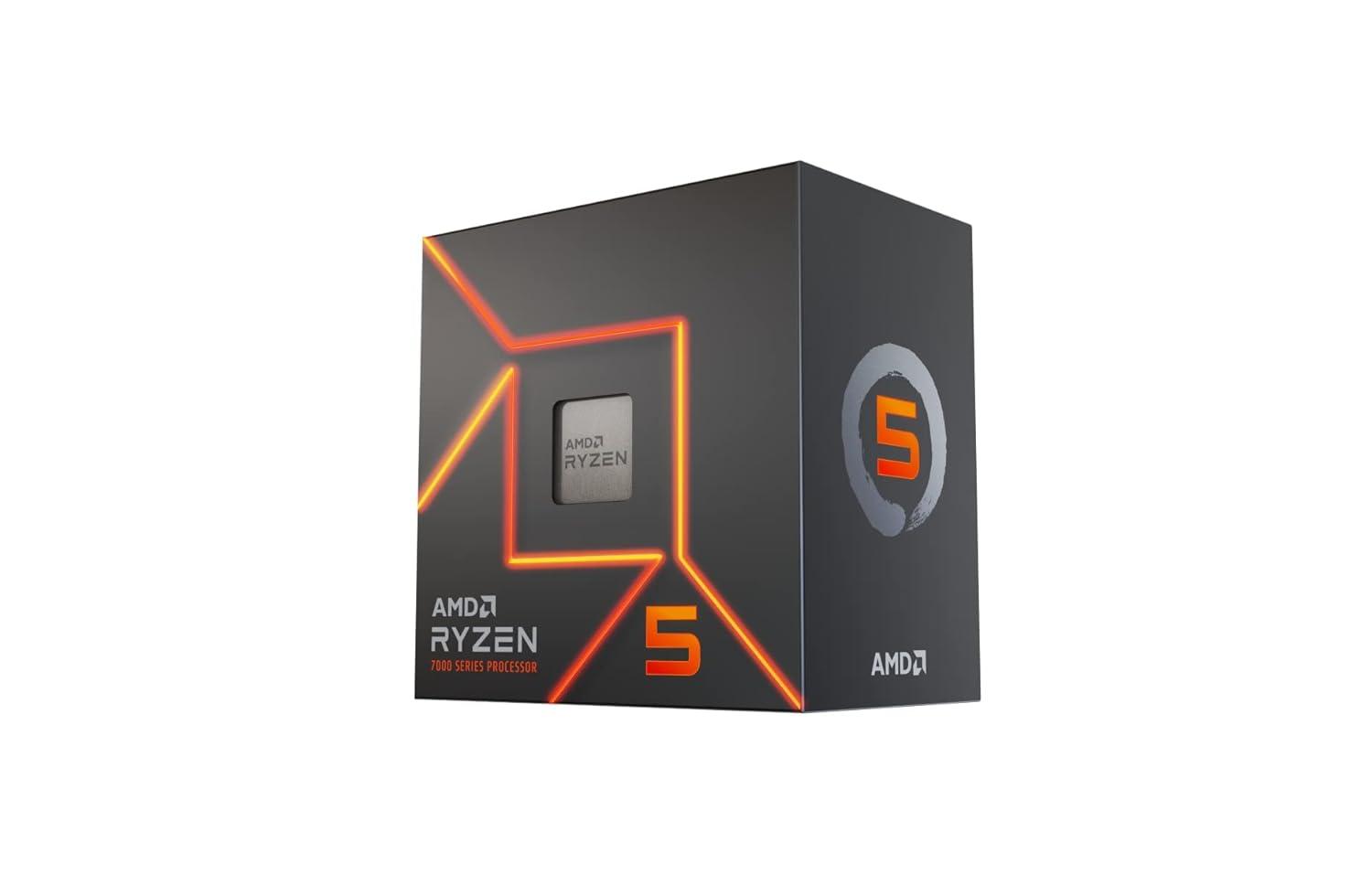 CPU - AMD Ryzen 5 7500F 3.7 Ghz 6-Cores 12-Threads
