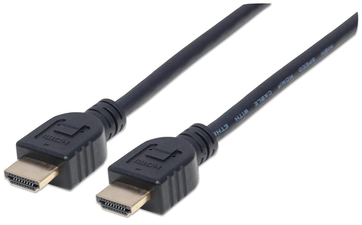 كابل Manhattan CL3 HDMI عالي السرعة مع إيثرنت- 5 متر