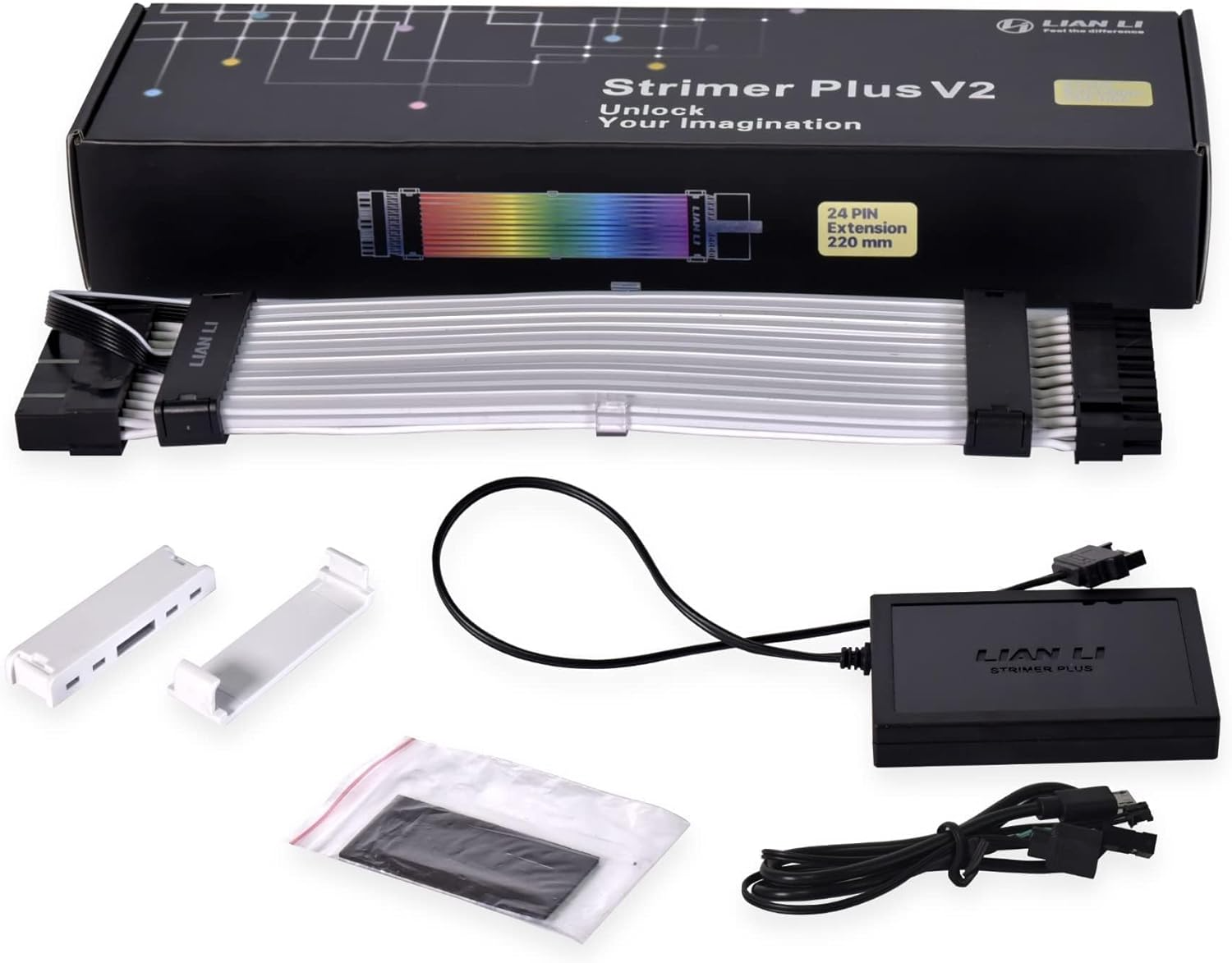 Lian Li Strimer Plus V2 24 Pin - L-Connect 3.0 Controller Included