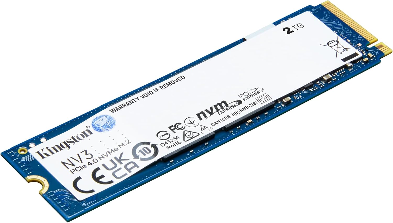 Kingston NV3 M.2 2280 PCIe 4.0 M.2 NVMe SSD