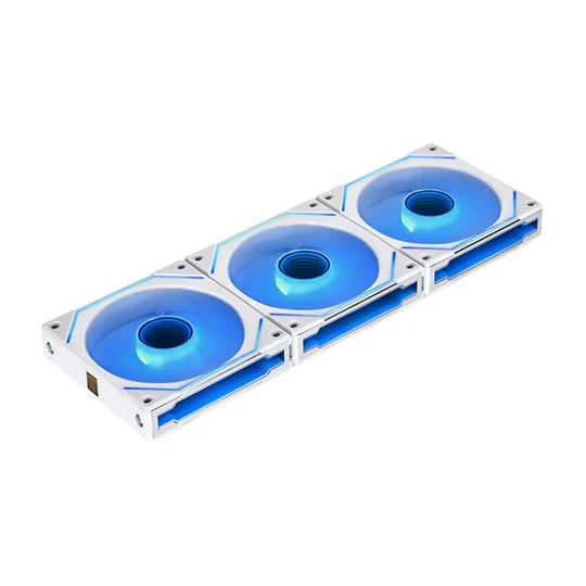 Lian Li UNI FAN SL Infinity Reverse Blade 120mm ARGB Triple Pack With Contrroler - White