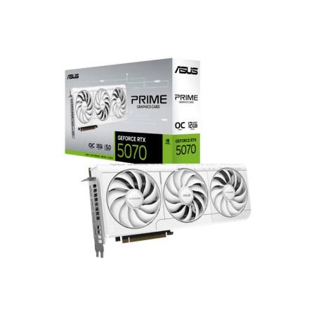 ASUS PRIME GeForce RTX™ 5070 12GB GDDR7 OC Edition Grahpics Card - White