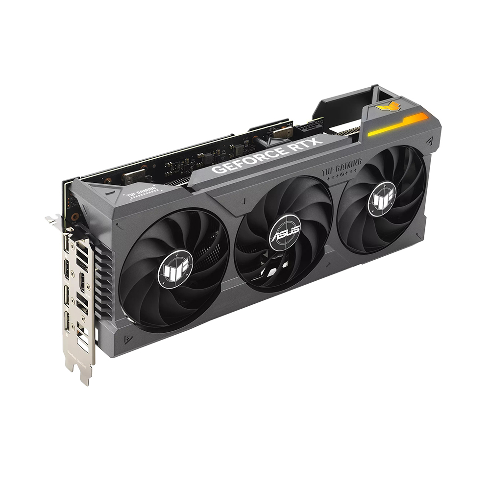 كرت الشاشة أزوس TUF للألعاب جيفورس RTX 4070 Ti SUPER OC Edition 16GB