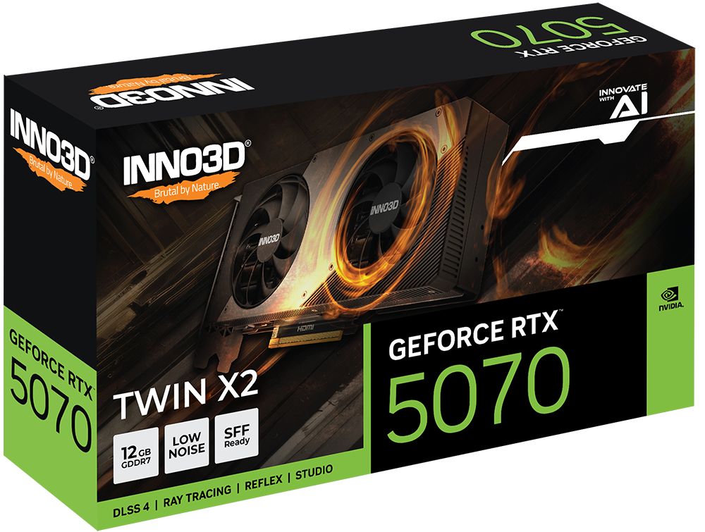 INNO3D GeForce RTX™ 5070 TWIN X2 