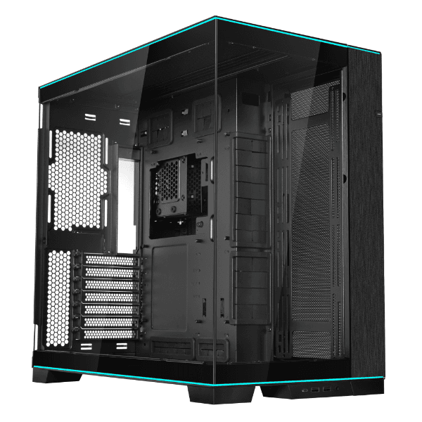 كيس ليان لي O11D DYNAMIC EVO RGB - أسود