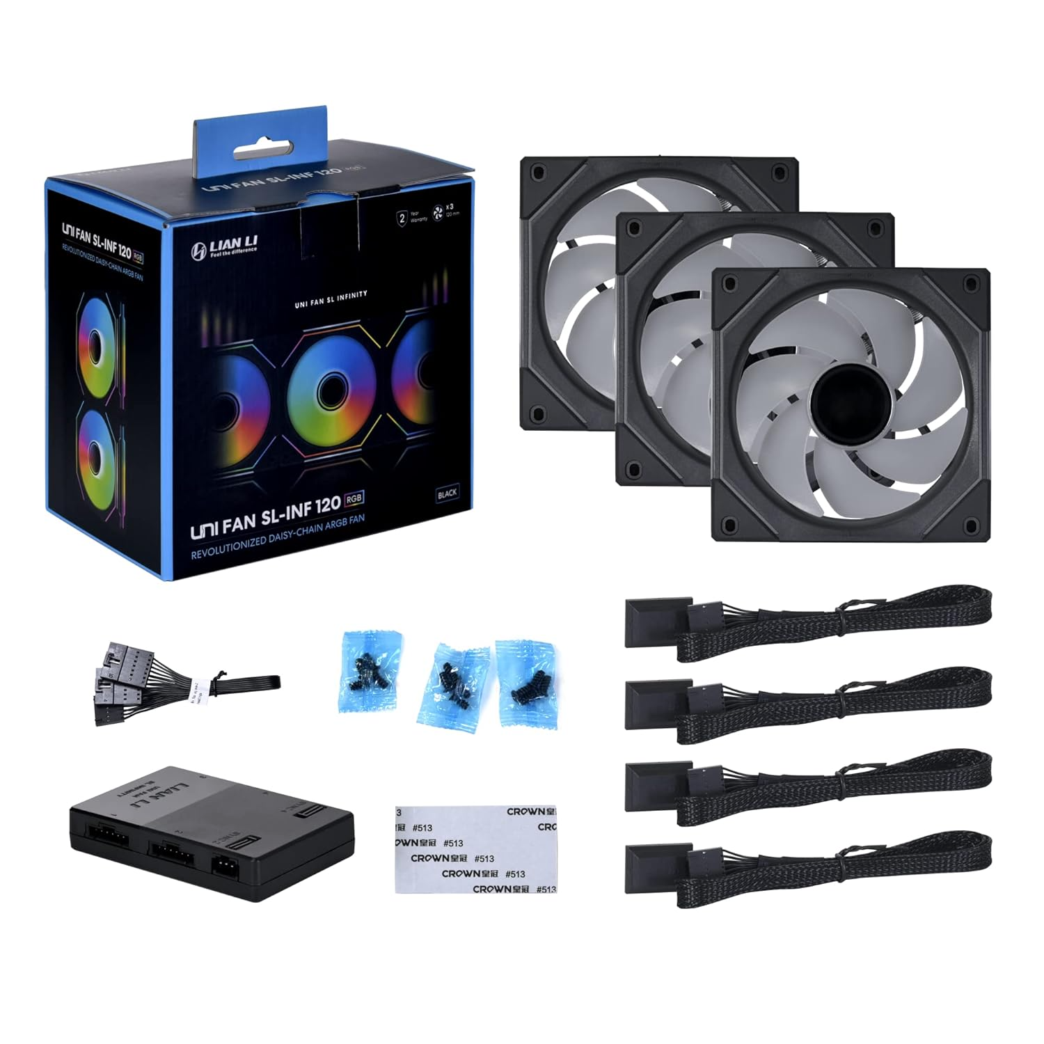 مراوح ليان لي Lian Li UNI SL-Infinity 120 RGB ARGB