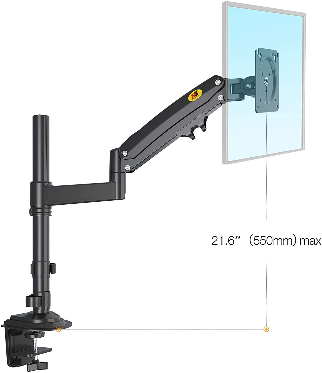 NB North Bayou Monitor Desk Stand H100