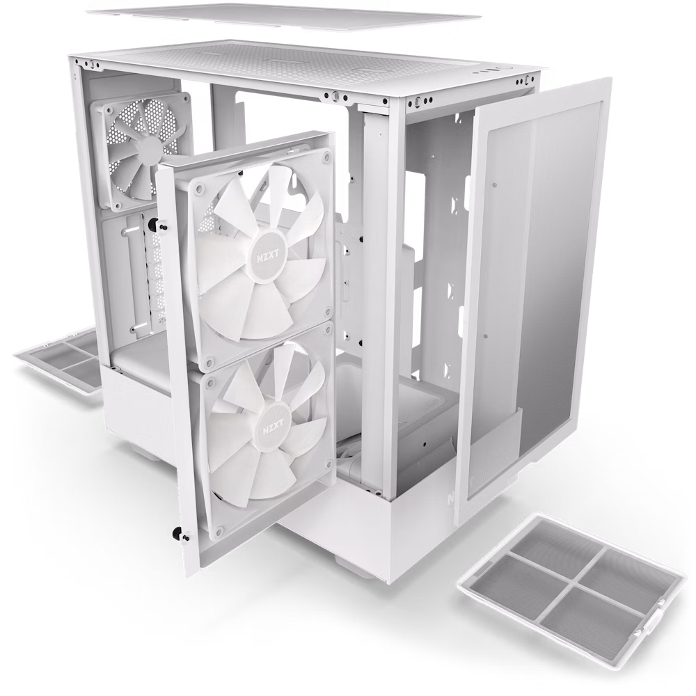 NZXT H5 Flow RGB Compact ATX Mid-Tower Case