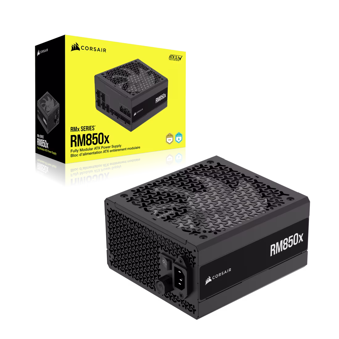 Corsair RM850x 850W Fully Modular ATX 80+ Gold Power Supply