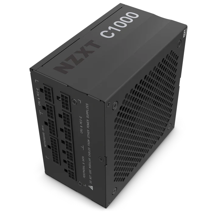 مزود الطاقة NZXT C1000 جولد (2022) 80+ جولد معياري بالكامل - أسود