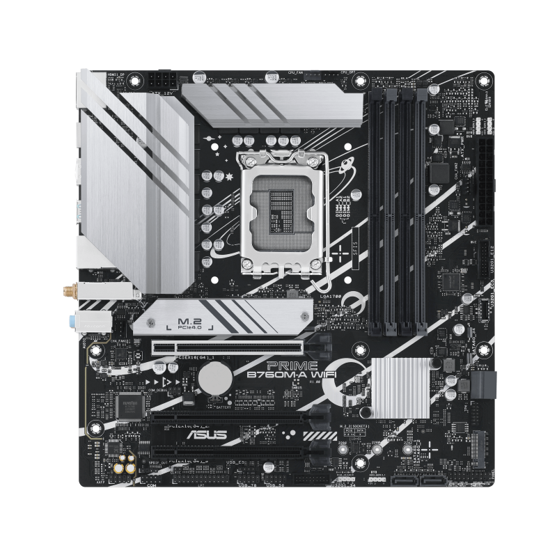 ASUS PRIME B760M-A WIFI Motherboard DDR5 - Intel
