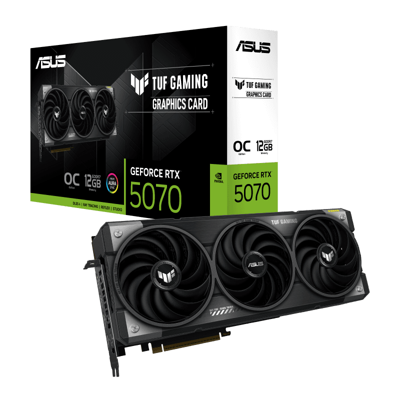 ASUS TUF Gaming GeForce RTX™ 5070 12GB GDDR7 OC Edition Grahpics Card