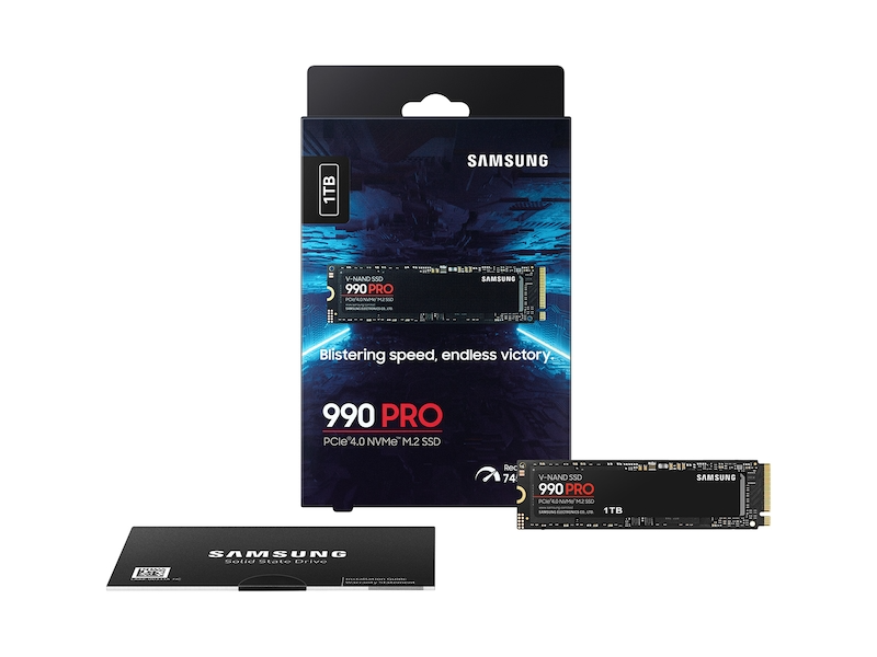 وحدة تخزين SSD سامسونج 990 برو PCIe 4.0 NVMe M.2
