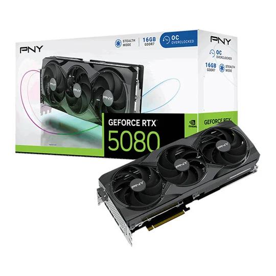 كرت الشاشة PNY جيفورس RTX 5080 OC 
