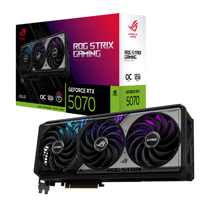 ASUS ROG Strix GeForce RTX™ 5070 12GB GDDR7 OC Edition Graphics Card
