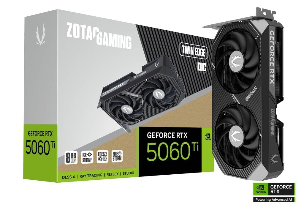 ZOTAC GAMING GeForce RTX 5060 Ti 8GB Twin Edge OC GDDR7 Graphic Card