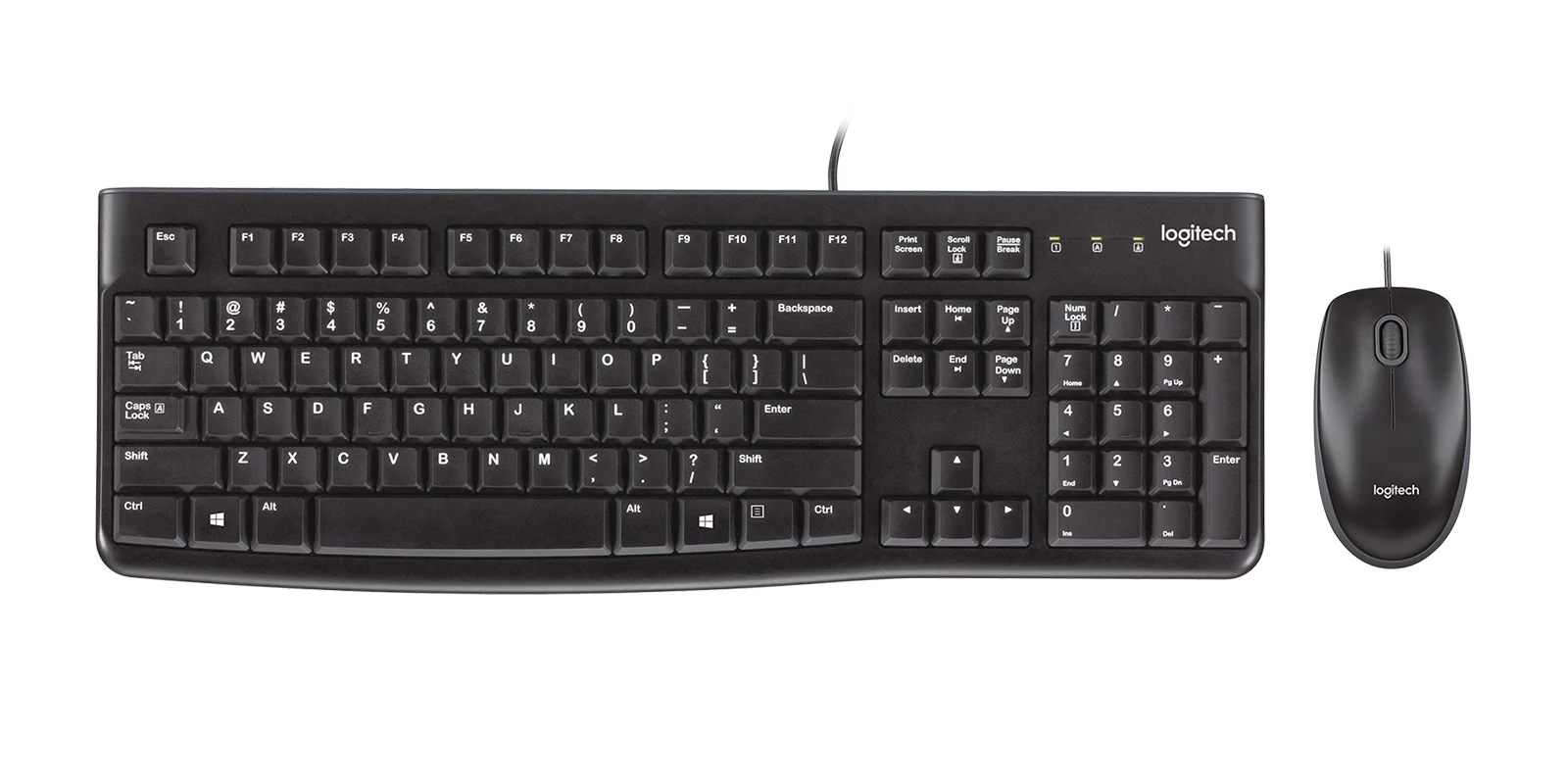 كومبو كيبورد وماوس لوجيتك MK120